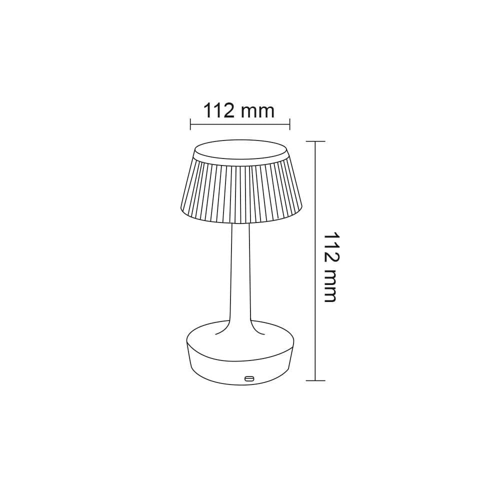 Forlife Curi Şarjlı Led Masa Lambası Fl-8071