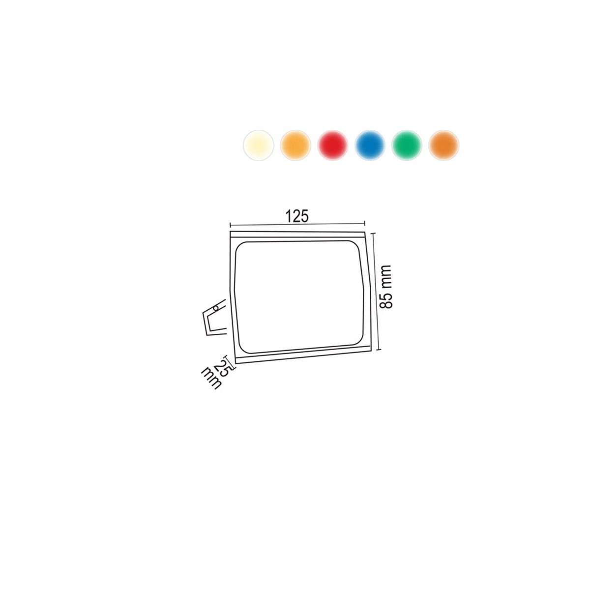 Smd Tablet Projektör 10W Fl-4210