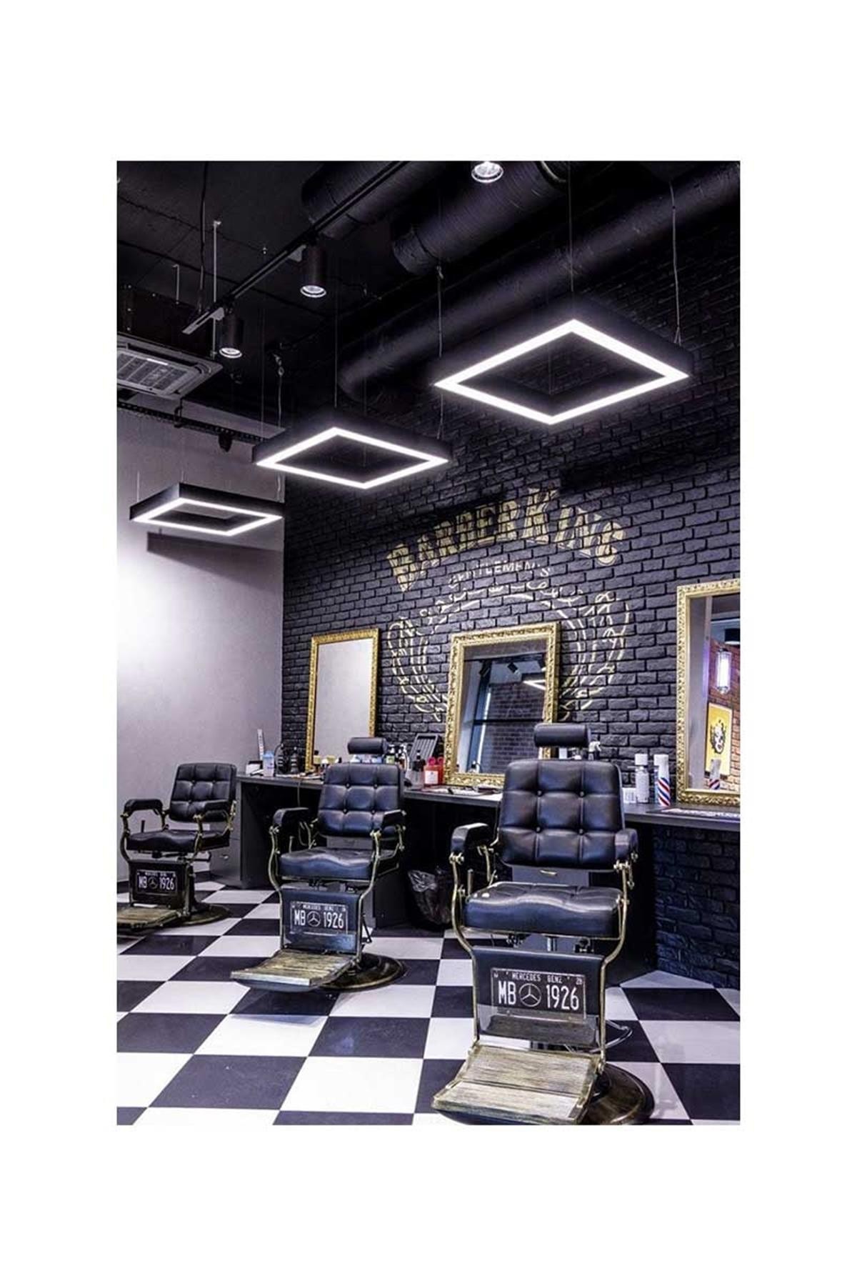 Forlife Kare Linear Armatür 100X100Cm 130W 6500K Beyaz Fl-99024