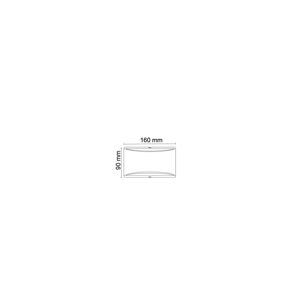 Forlife Kasımpatı Metal Duvar Apliği 3200k Gün Işığı FL-1724