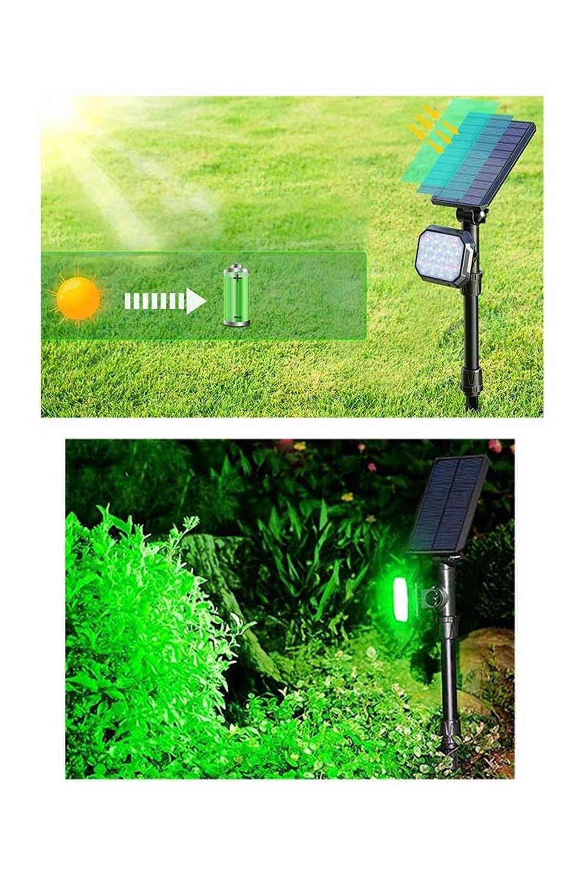 Solar Güneş Enerjili Çim Saplama 22W Fl-3124