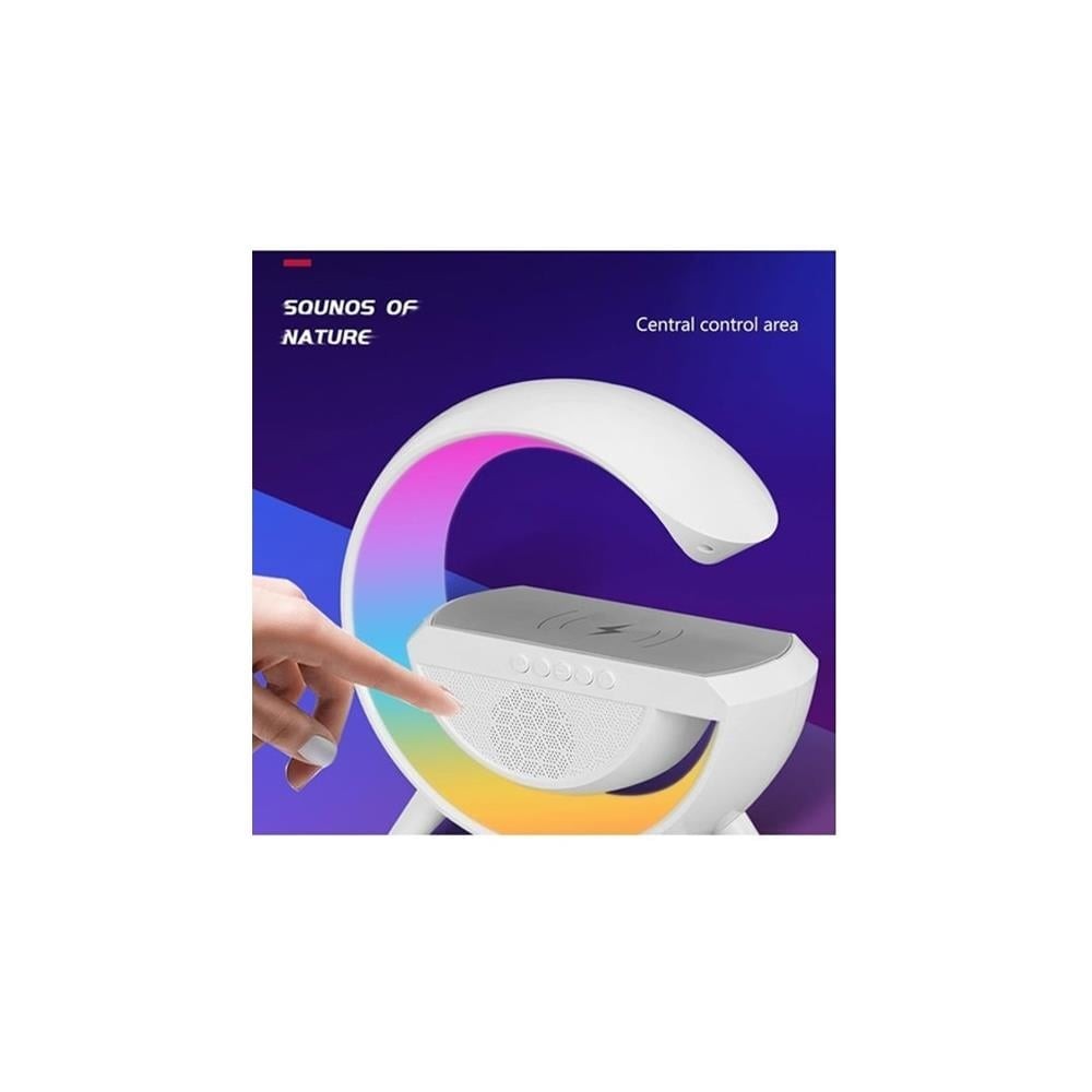 Forlife Fl-8093 Kablosuz Şarj Özellikli Bluetooth Hoparlörlü Masa Lambası