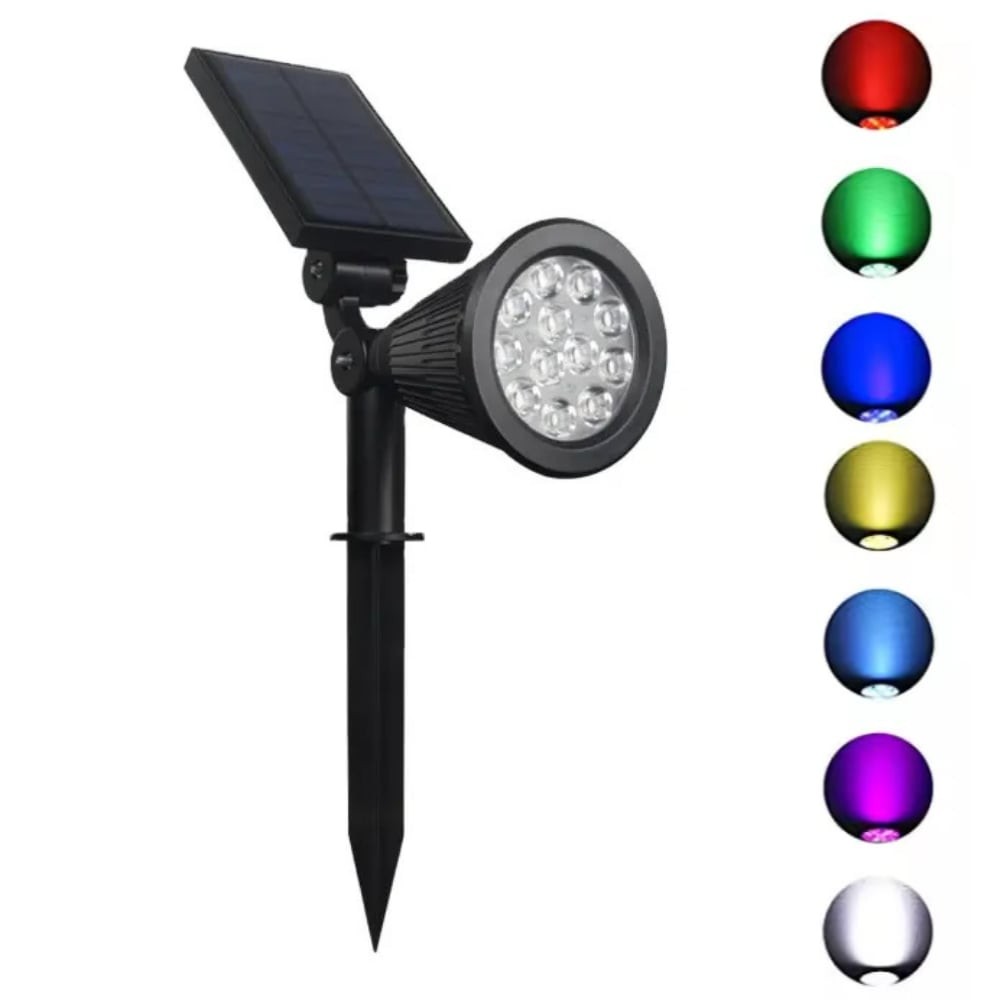 Forlife Solar Bahçe Çim Armatürü 18W Rgb Fl-3126