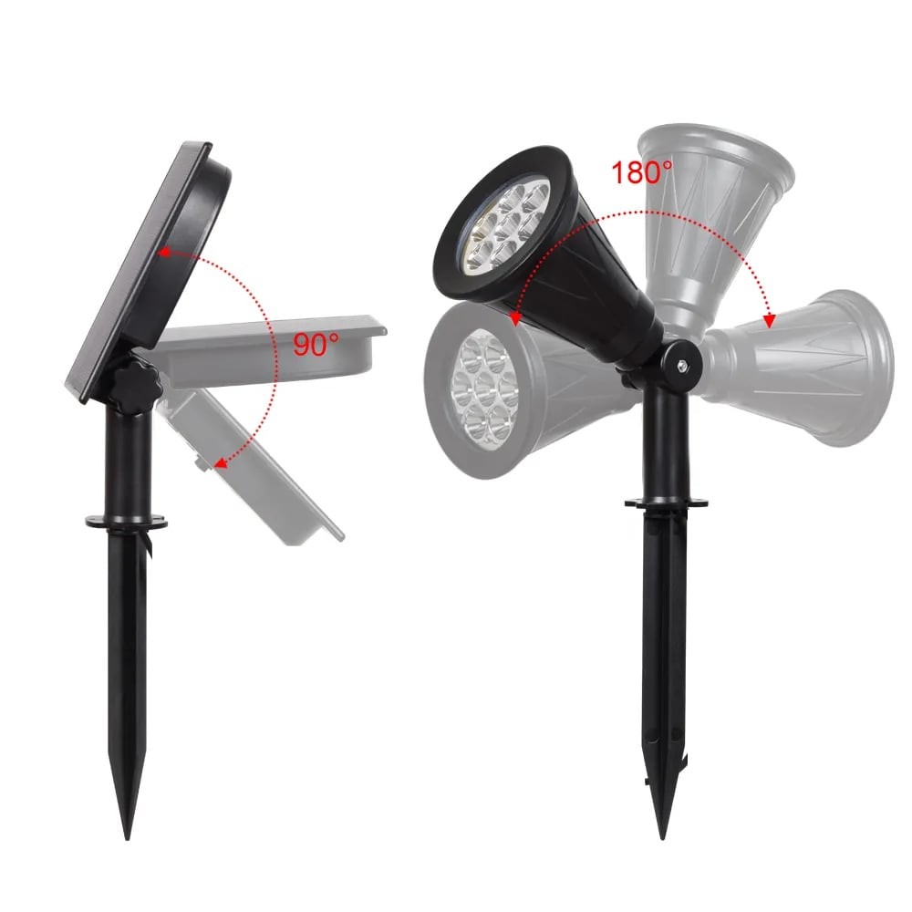 Forlife Solar Bahçe Çim Armatürü 18W 3200K Günışığı Fl-3126
