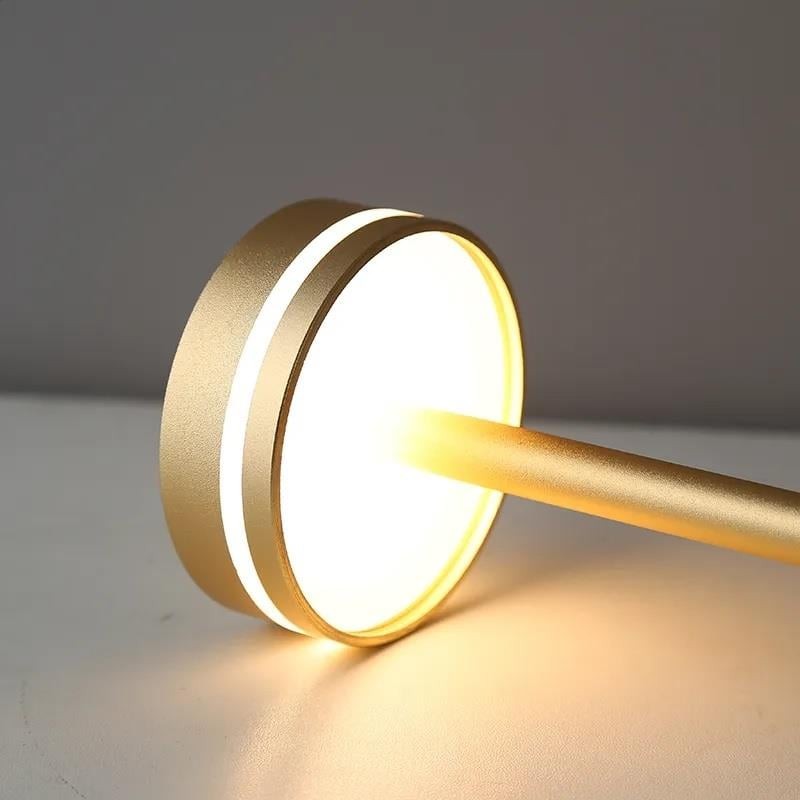 Forlife Göksu Dekoratif Şarjlı Led Masa Lambası Rose Gold FL-8065