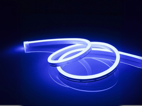 12 Volt Mavi Neon Şerit Led