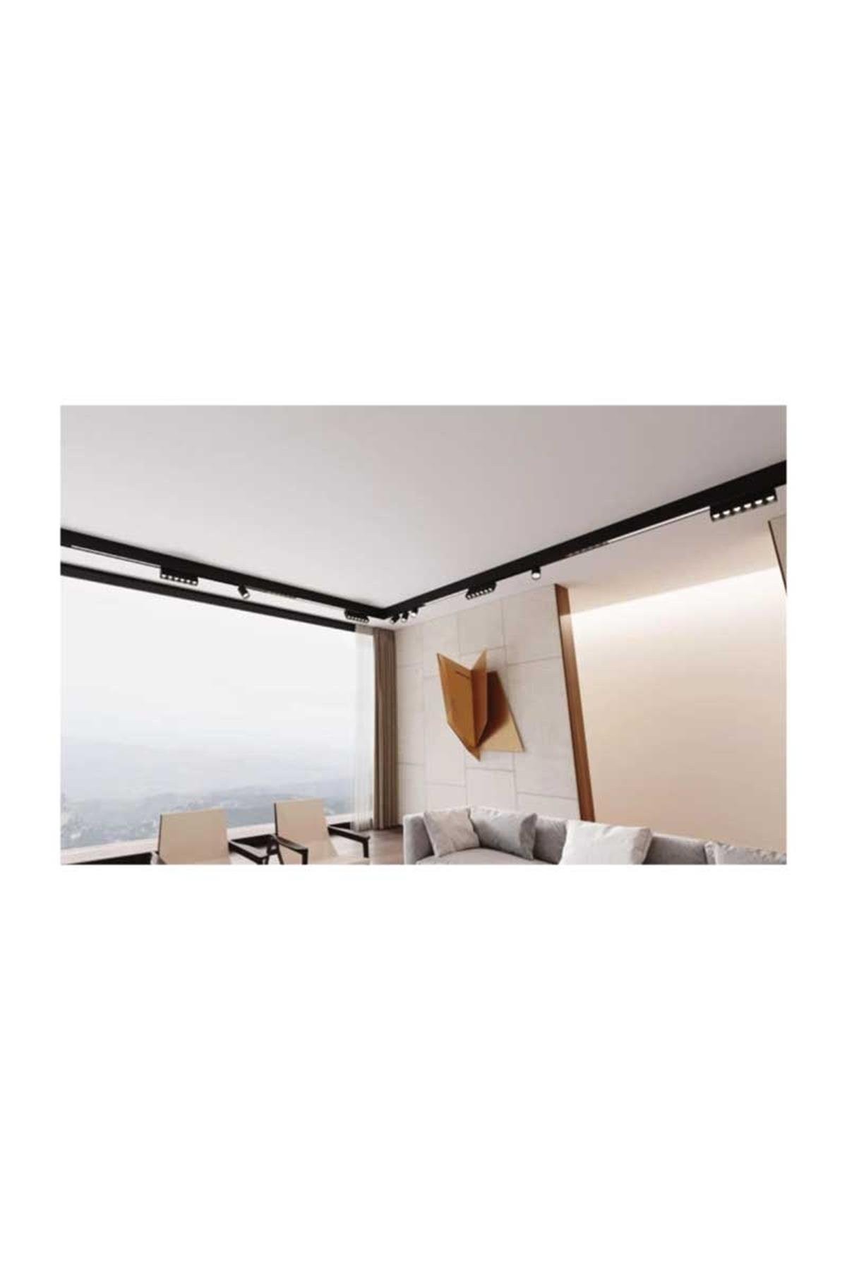 Forlife Beyaz Lensli Hareketli Magnet Armatür 6W 3200K Gün Işığı Fl-5521 W