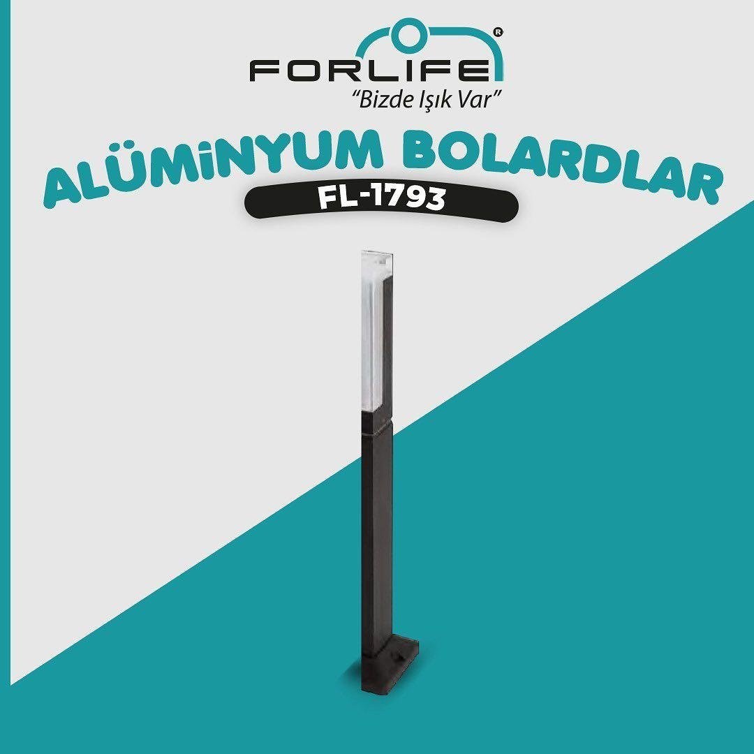 Forlife Bollard Bahçe Armatürü Ladin 40cm 10W 3200k Gün Işığı FL-1793