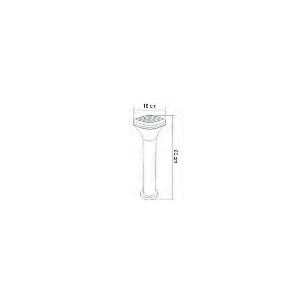 Forlife Solar Bahçe Armatürü 100W Fl-3339