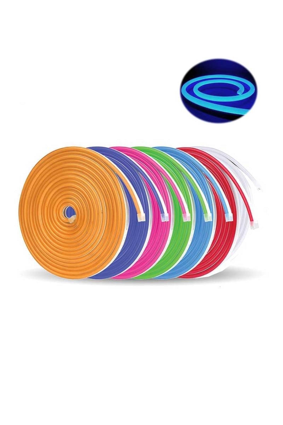 Forlife Neon Led 24V 20 Metre Şerit Led Mavi Fl-5079