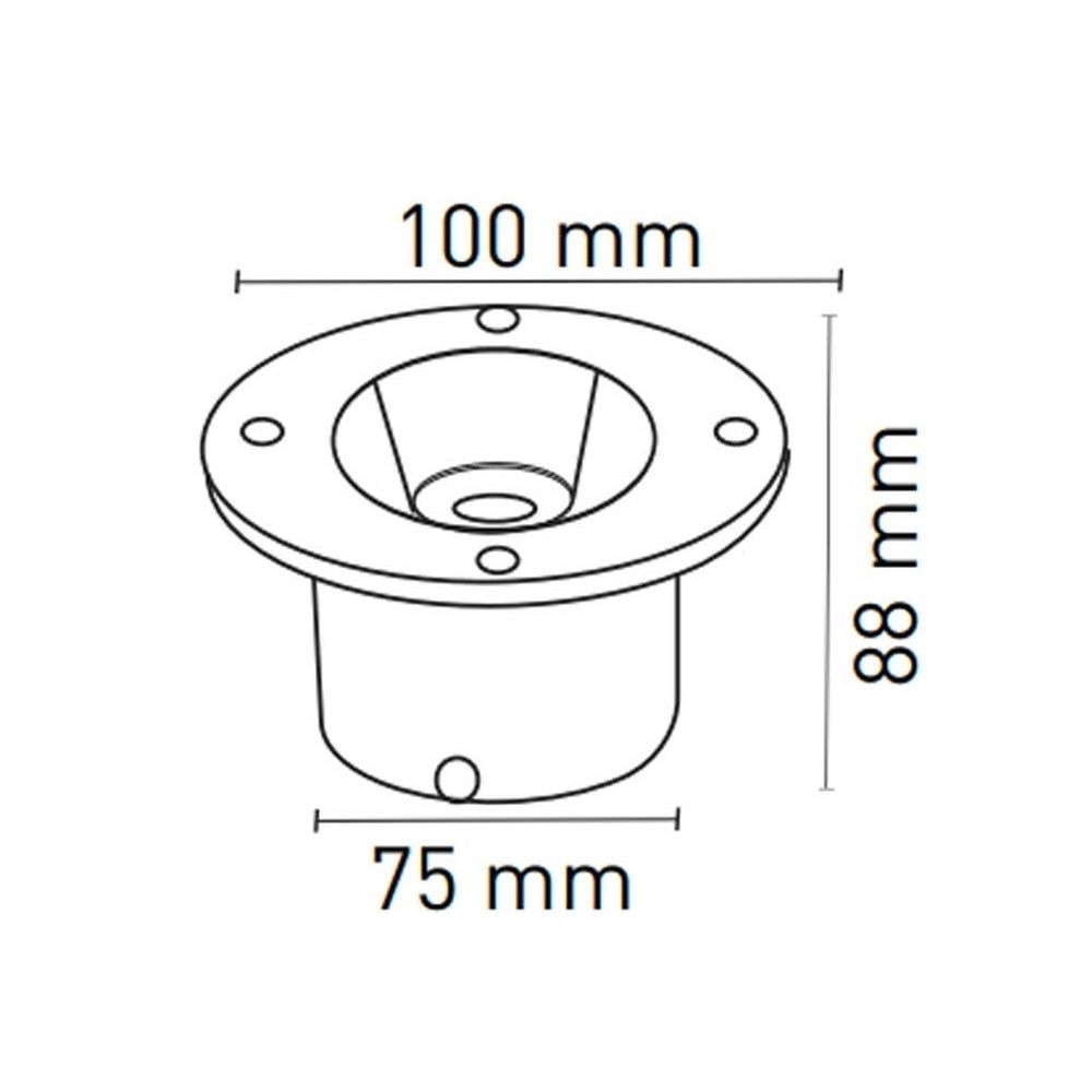 Forlife Zemin Armatürü 9W 3200K Gün Işığı FL-2093