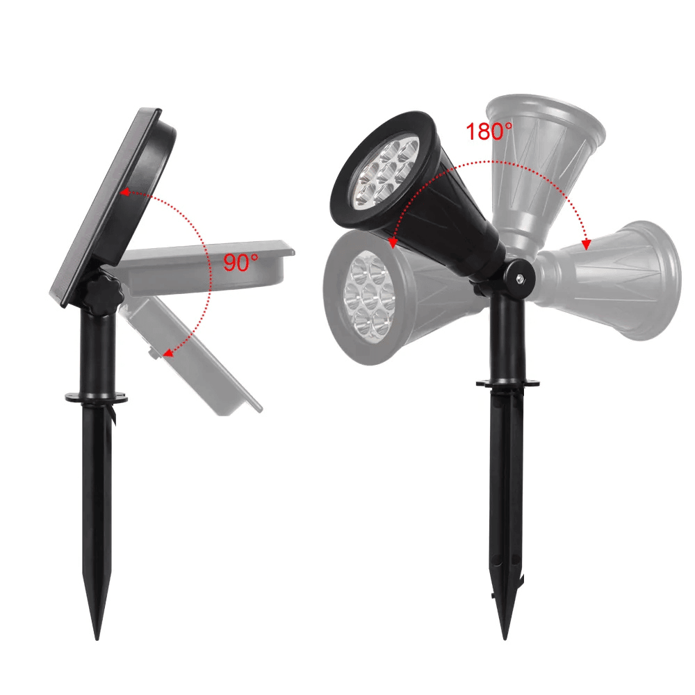 Forlife Solar Bahçe Çim Armatürü 18W Rgb Fl-3126