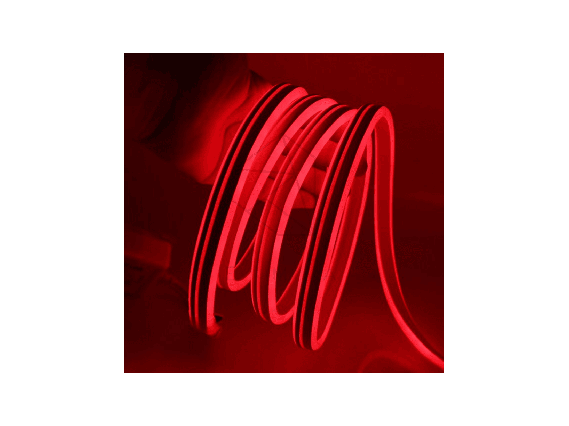220 Volt Kırmızı Neon Şerit Led
