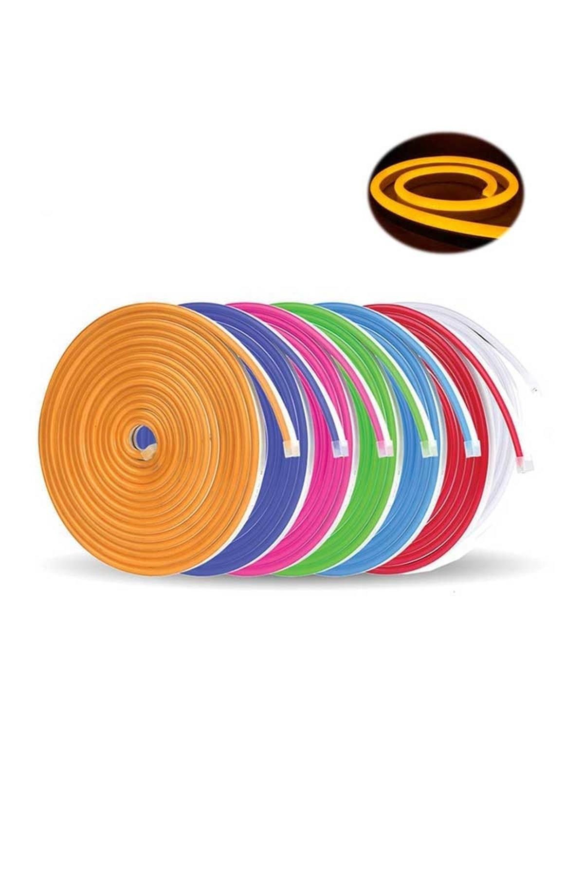 Forlife Neon Led 24V 20 Metre Şerit Led Amber Fl-5079