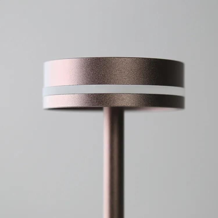 Forlife Göksu Dekoratif Şarjlı Led Masa Lambası Rose Gold FL-8065