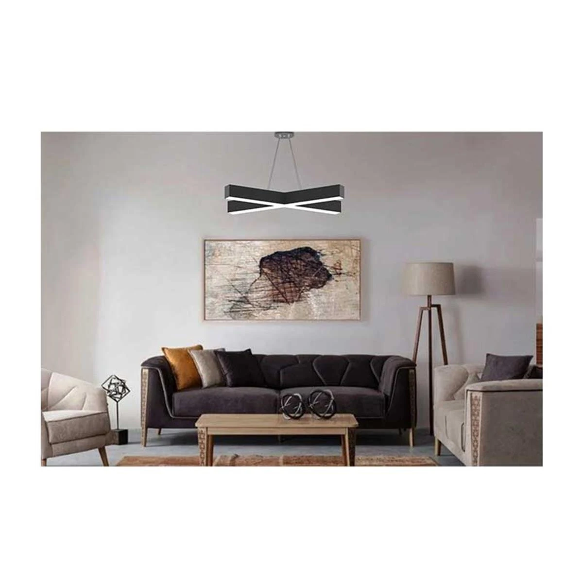 Forlife X Linear Armatür 120x120cm 77W 4000k Ilık Beyaz FL-99034