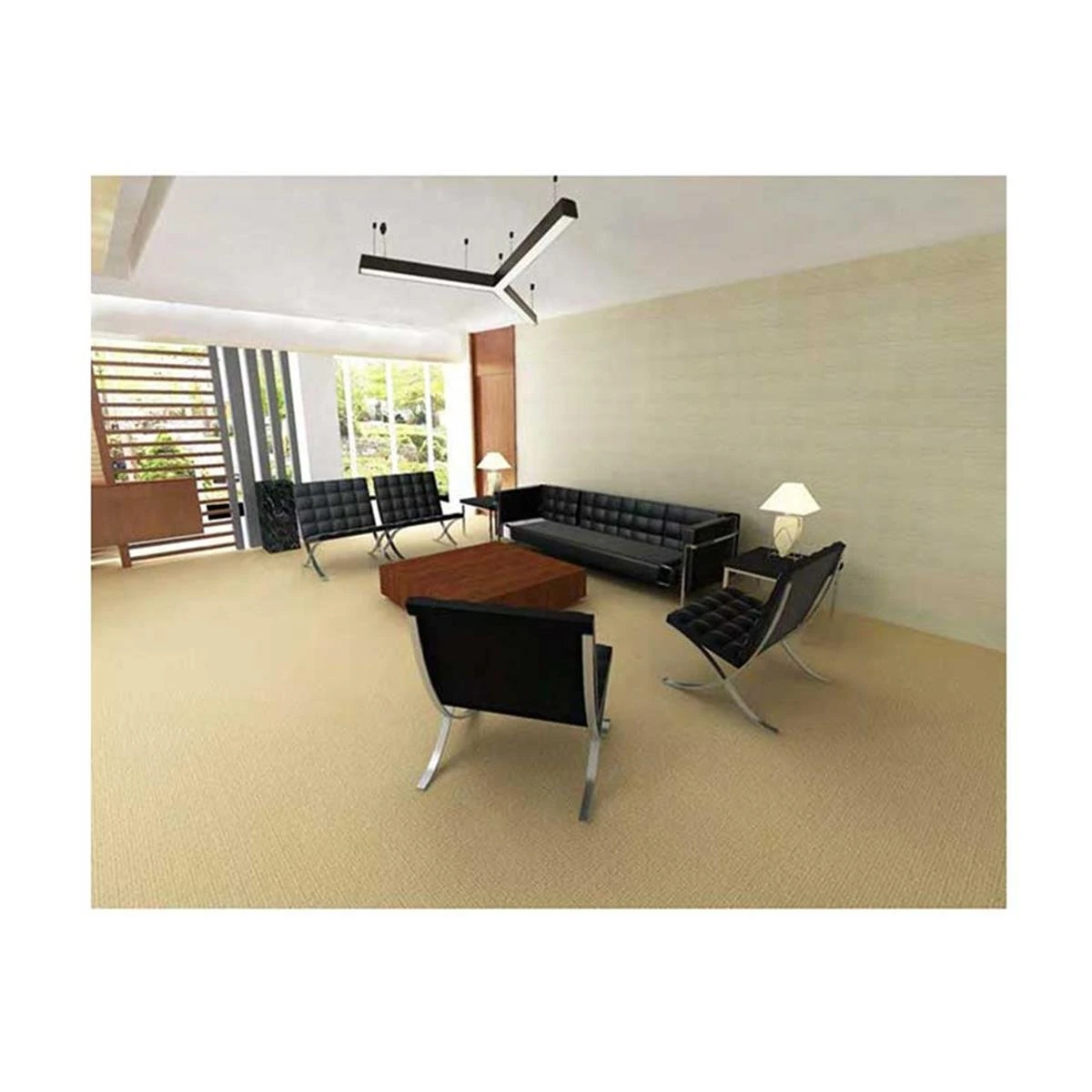 Forlife Y Linear Armatür 60x60x60cm 60W 4000k Ilık Beyaz FL-99030