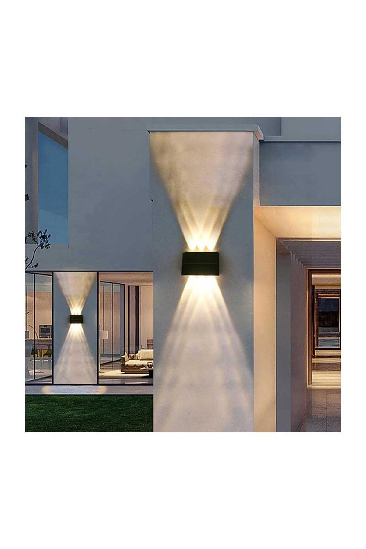Forlife Solar Çift Yönlü Duvar Apliği 12W 3200k Gün Işığı FL-3192