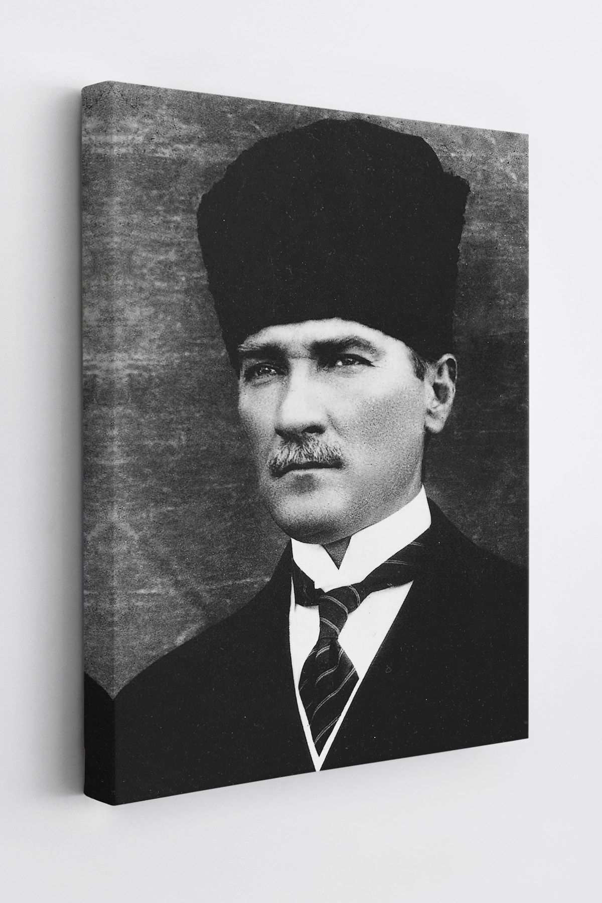Atatürk Kanvas Tablo Dekoratif Atatürk Portre Tablo 100