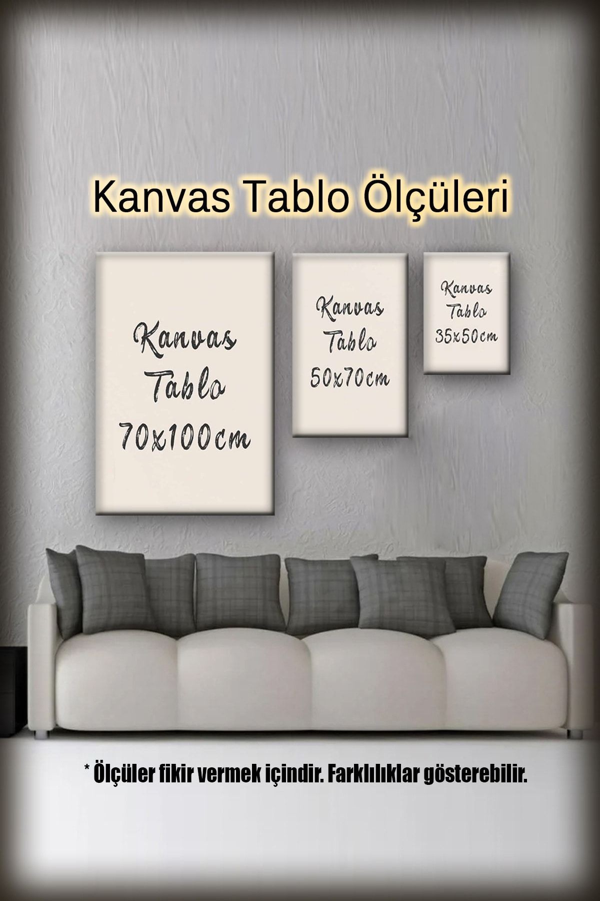 3d Dekoratif Kanvas Tablo