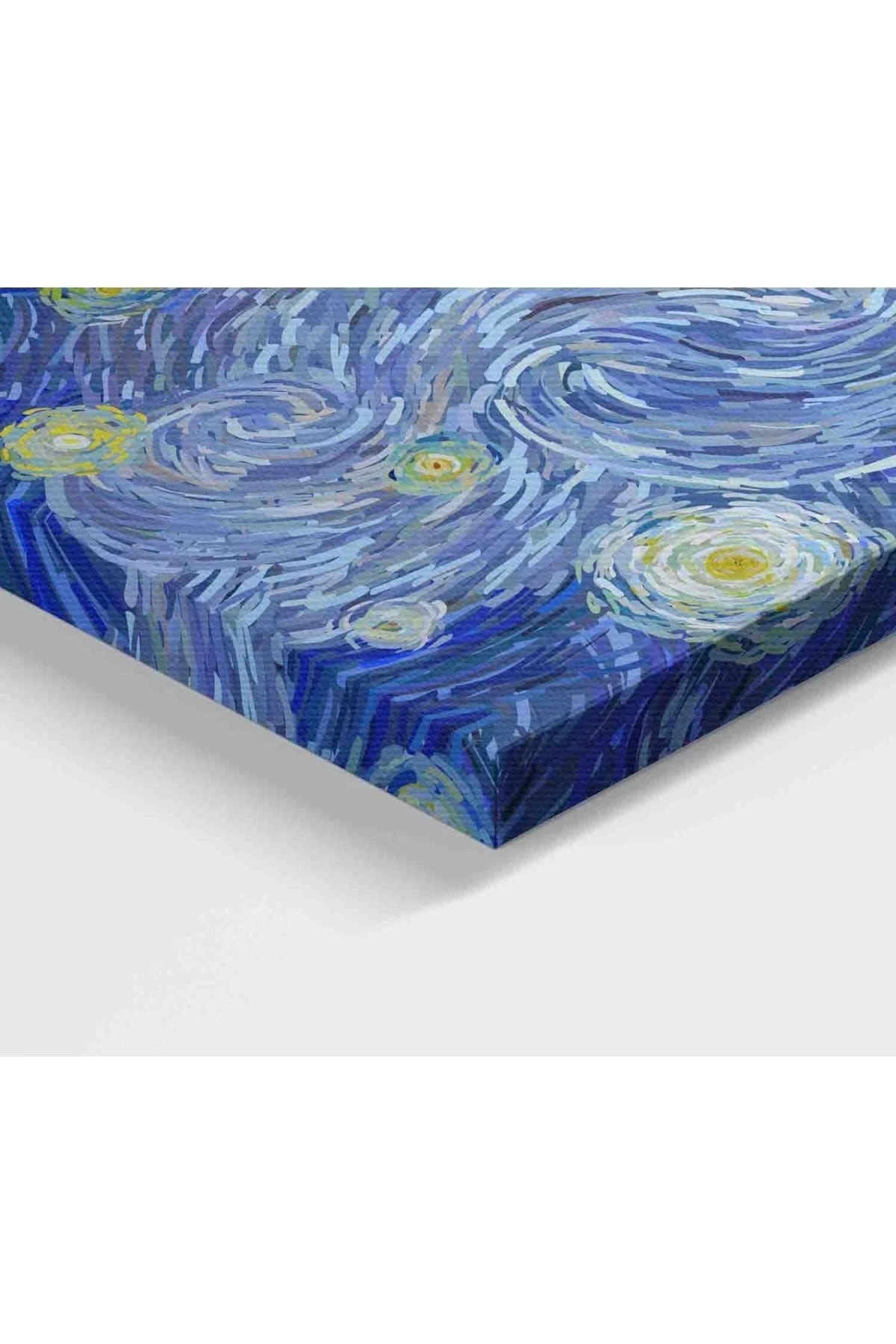 Van Gogh Yıldızlı Gece Dekoratif Kanvas Tablo 1229
