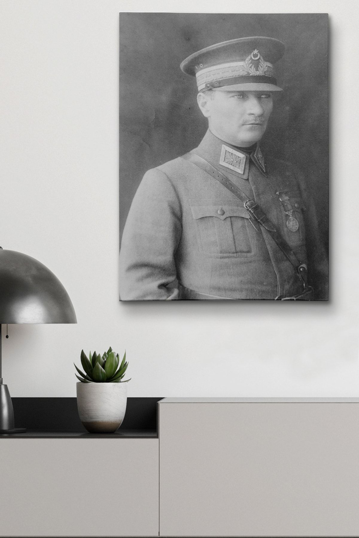 Atatürk Kanvas Tablo Dekoratif Atatürk Portre Tablo 161