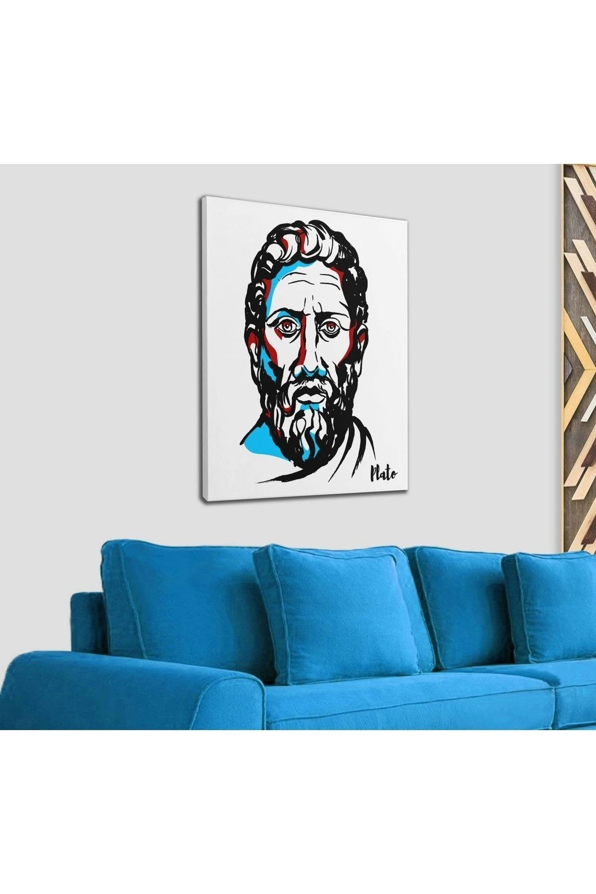 Plato Dekoratif Kanvas Tablo 1214