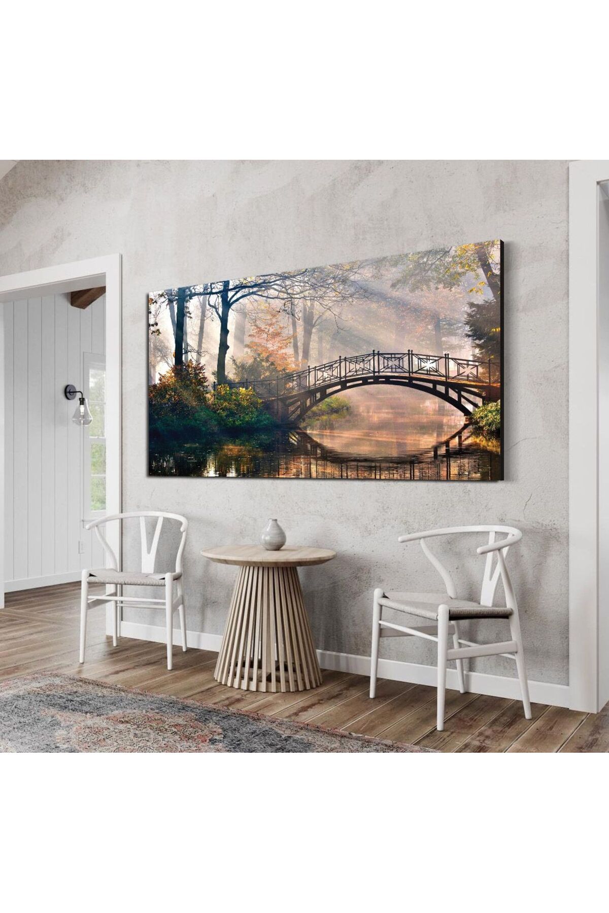 Dekoratif Baskı Köprü Kanvas Tablo