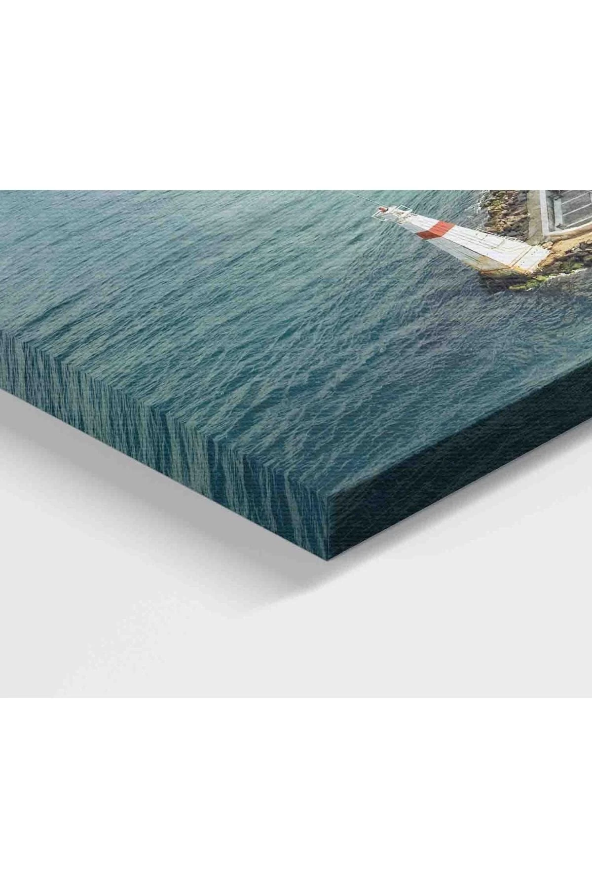 Kızkulesi Ve Üsküdar Kuşbakışı Manzarası Dekoratif Kanvas Tablo 1208