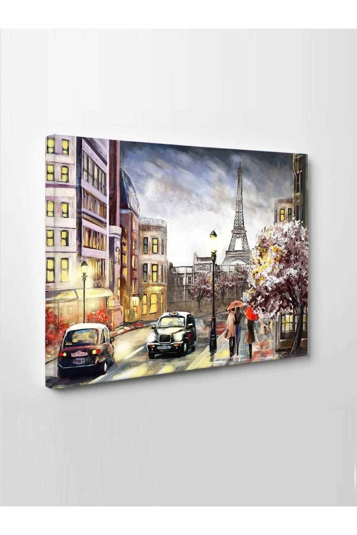 Nostalji Paris Sokak Görünümü