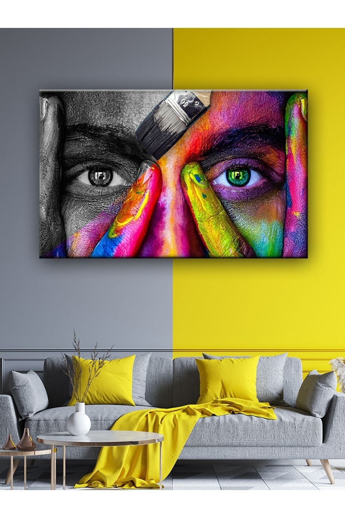 Sanatsal Çiçek Tablo