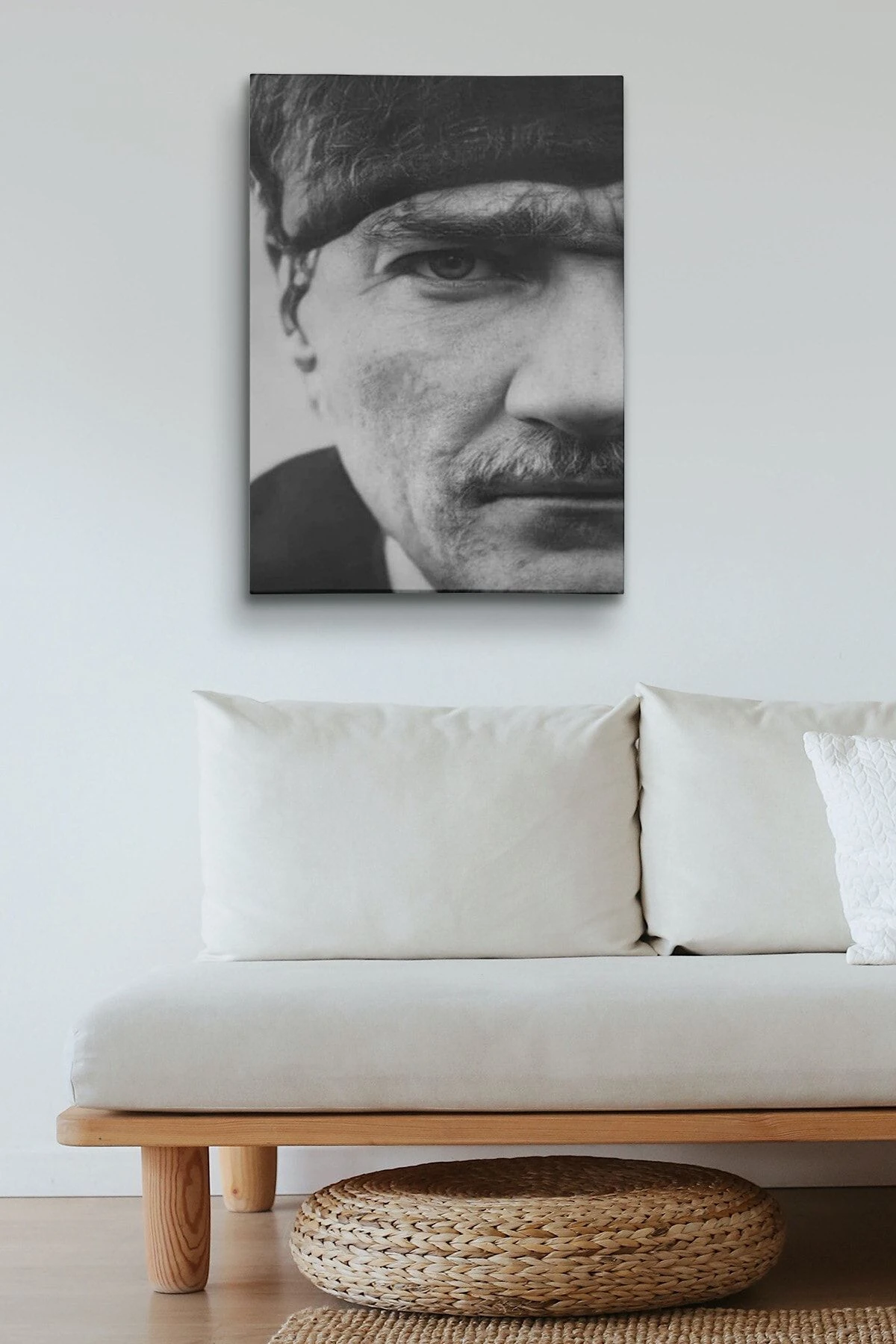 Atatürk Kanvas Tablo Dekoratif Atatürk Portre Tablo 215