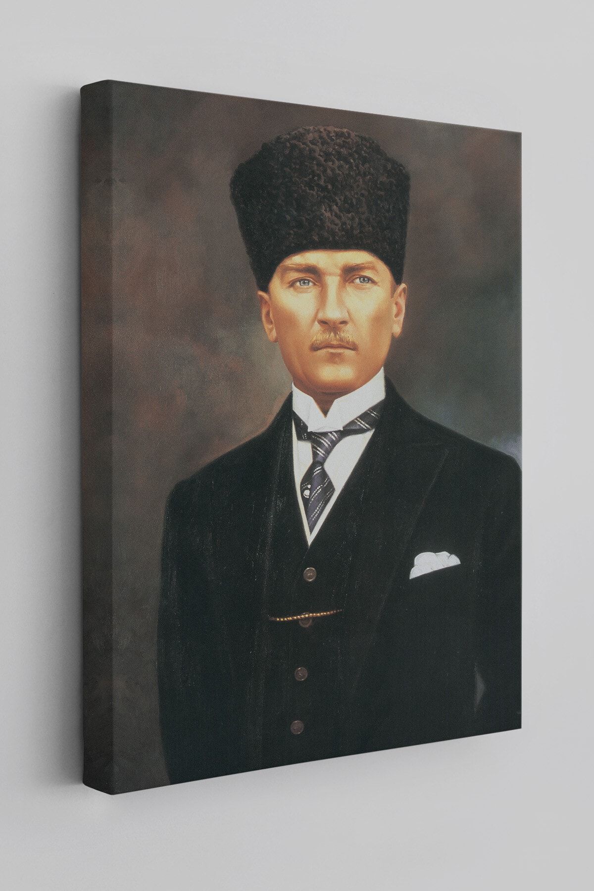 Atatürk Kanvas Tablo Dekoratif Atatürk Portre Tablo 166
