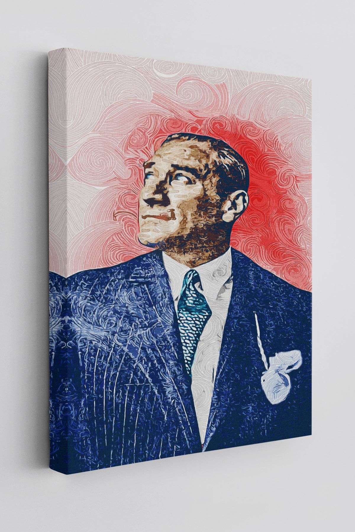 Atatürk Kanvas Tablo Dekoratif Atatürk Portre Tablo 88