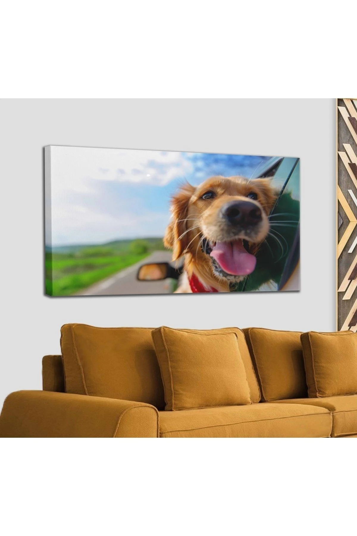 Köpek Dekoratif Kanvas Tablo 1130