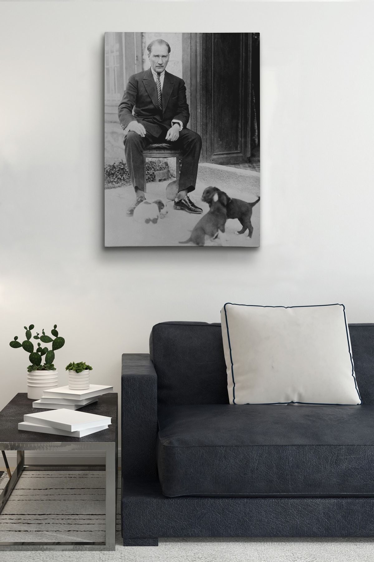 Atatürk Kanvas Tablo Dekoratif Atatürk Portre Tablo 109