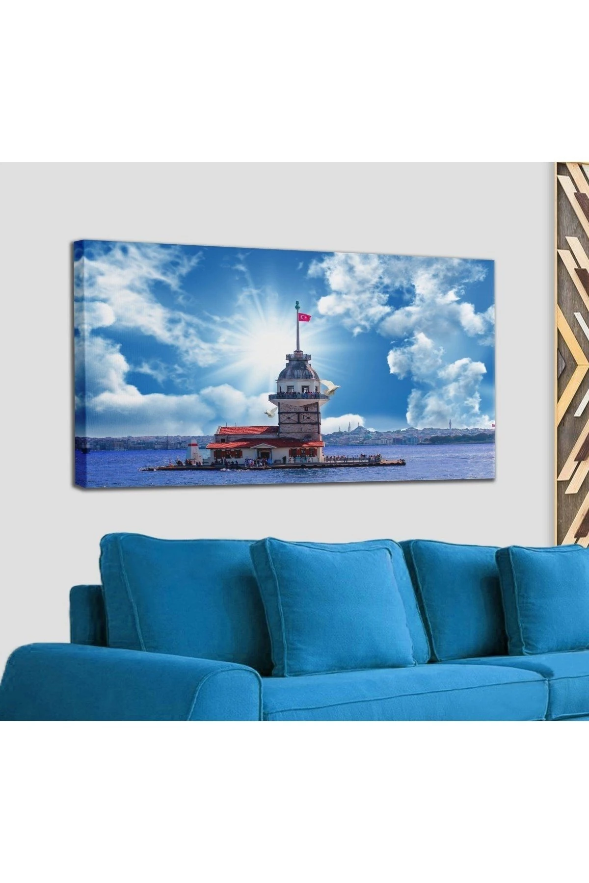 Kız Kulesi Dekoratif Kanvas Tablo 1218