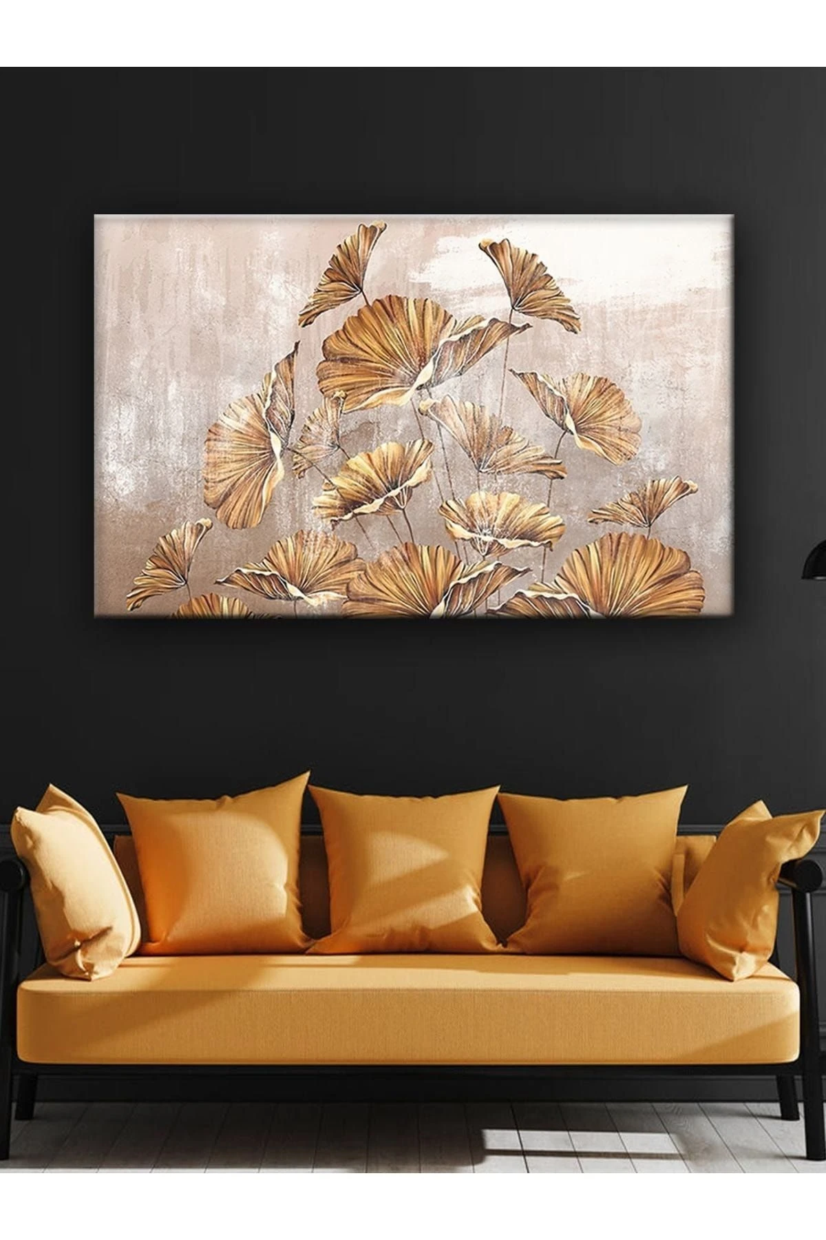 Sanatsal Çiçek Tablosu