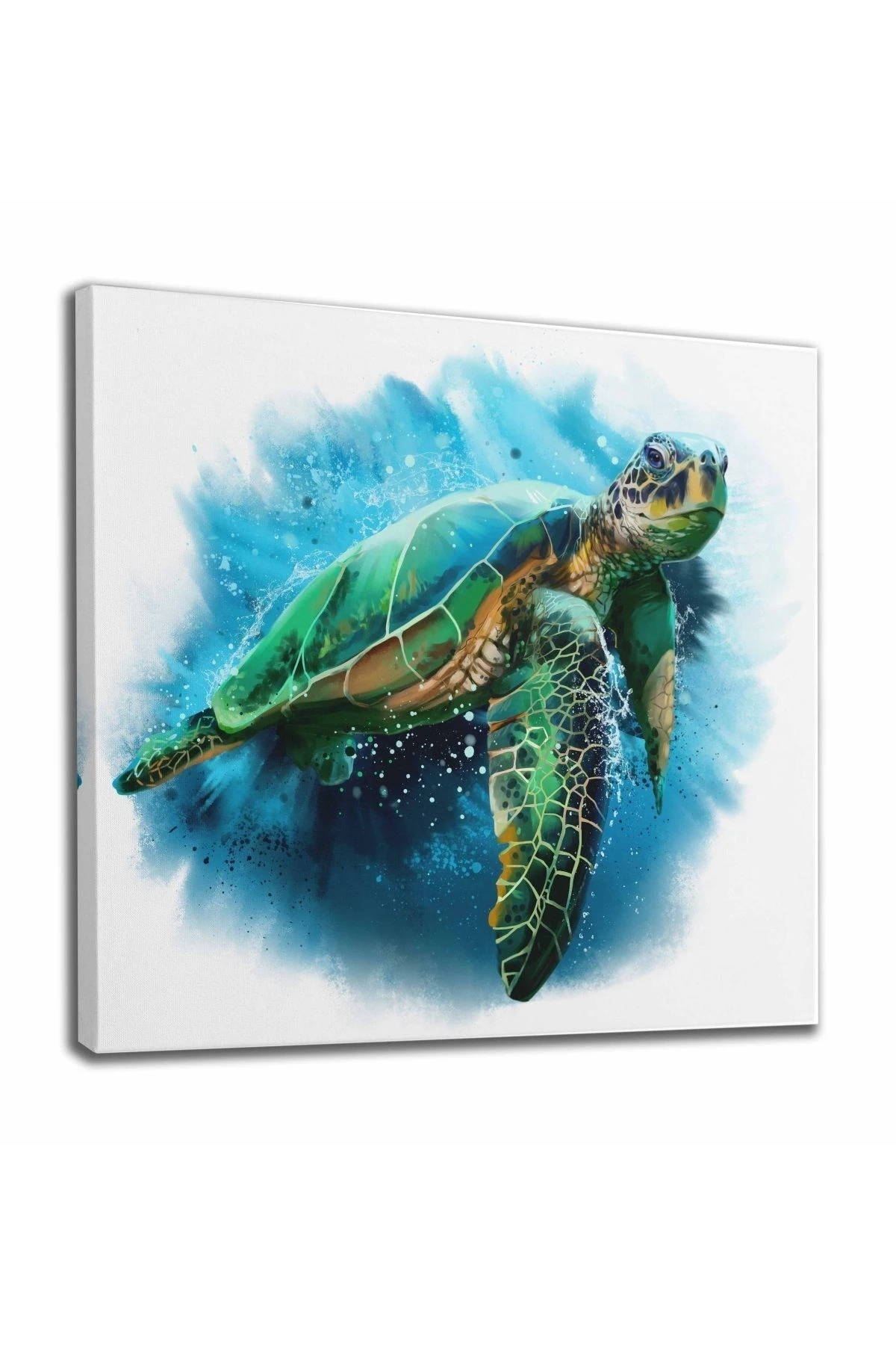 Caretta Caretta Dekoratif Kanvas Tablo 1189