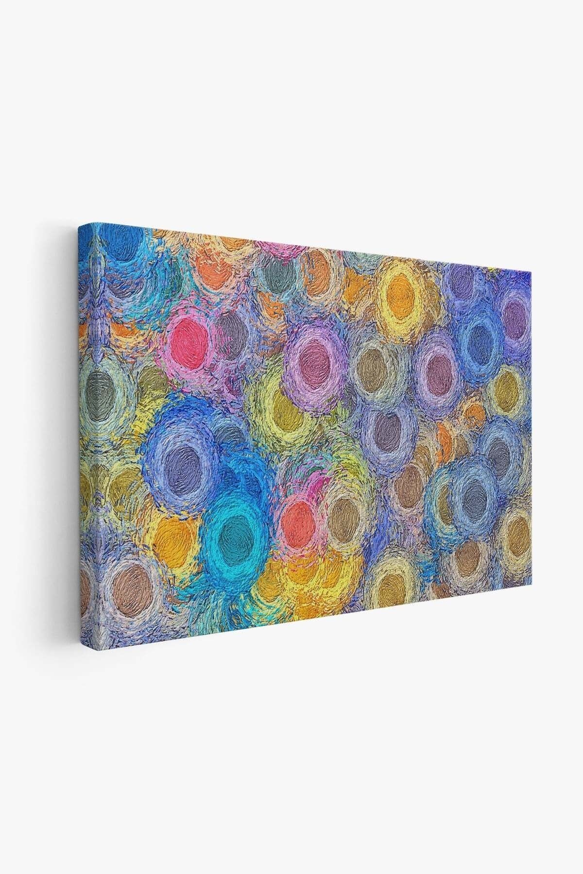 Soyut Modern Sanat Dekoratif Kanvas Duvar Tablosu