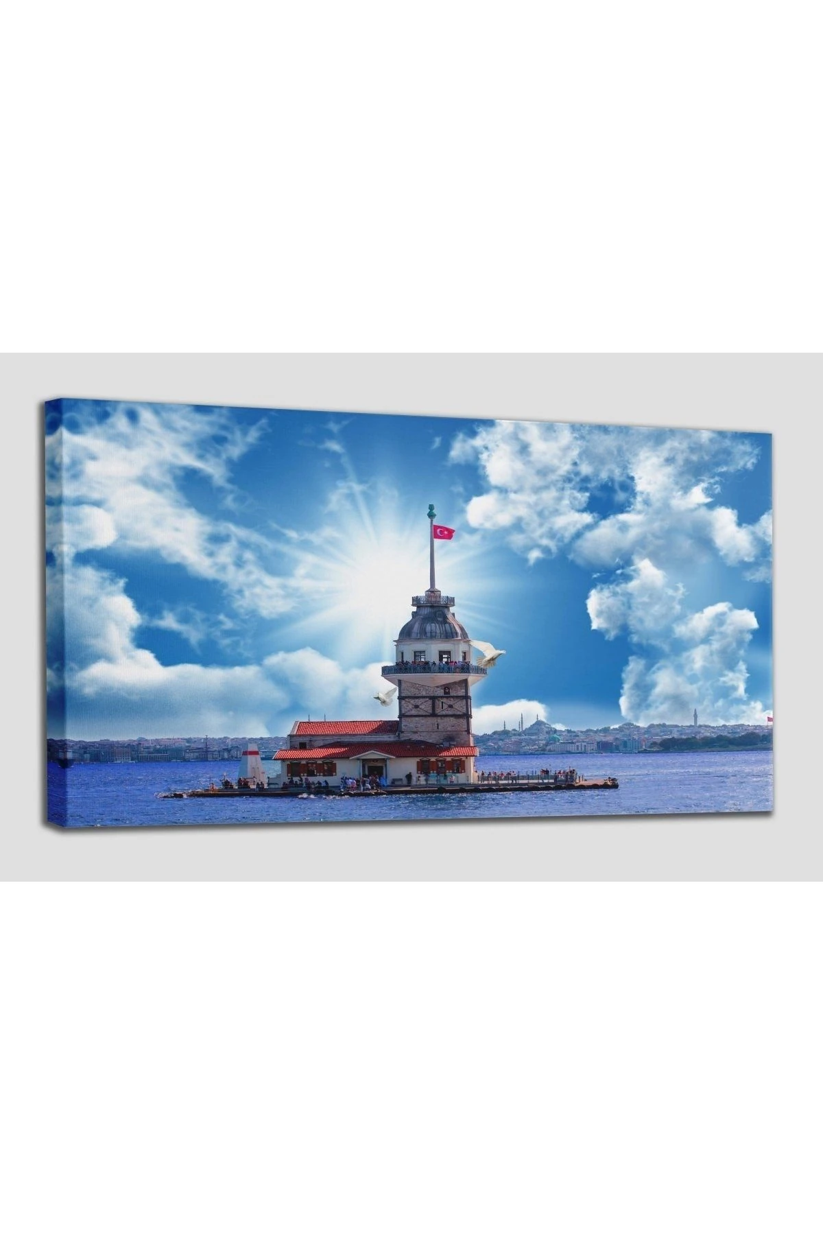 Kız Kulesi Dekoratif Kanvas Tablo 1218