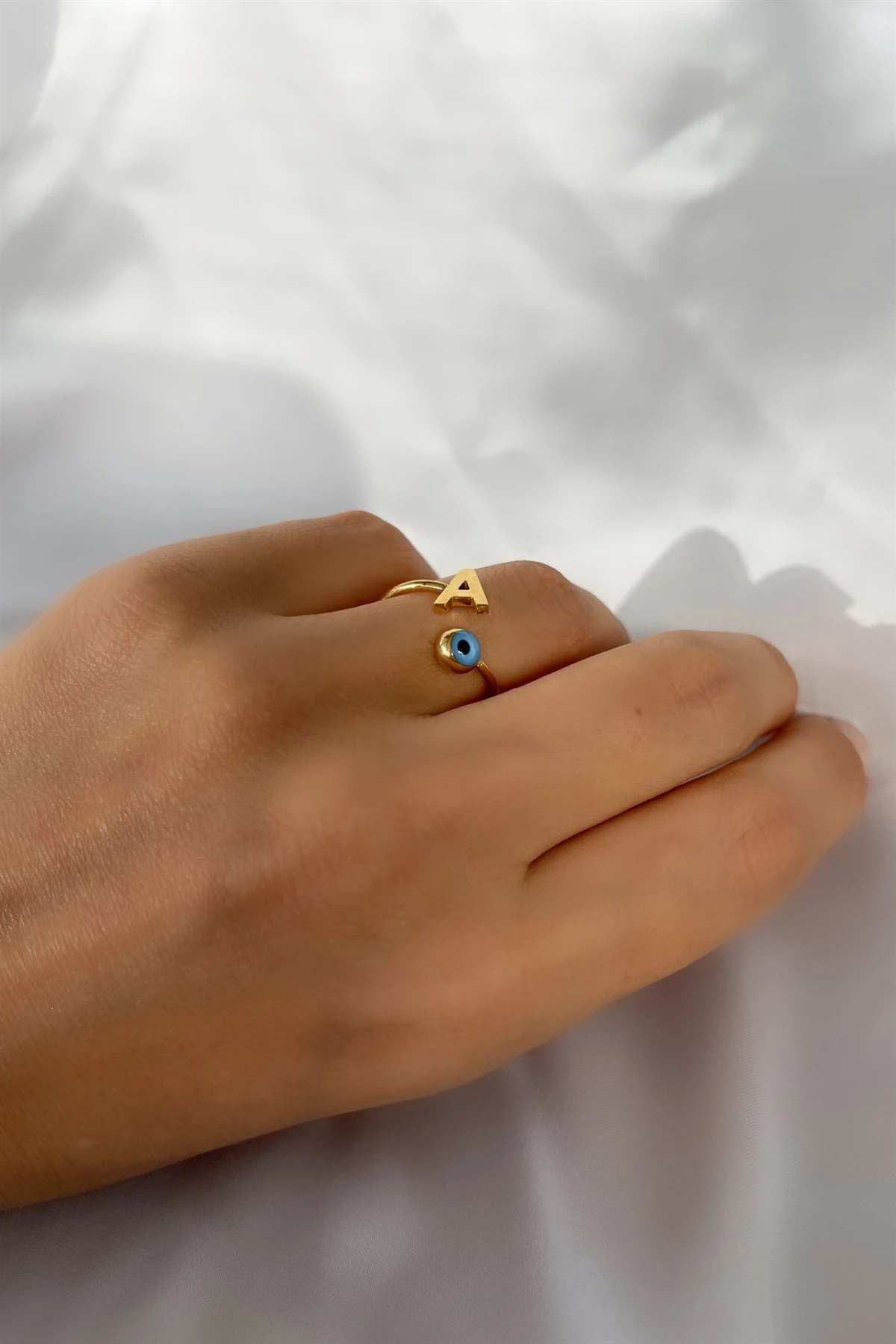 Harfli Çelik Yüzük