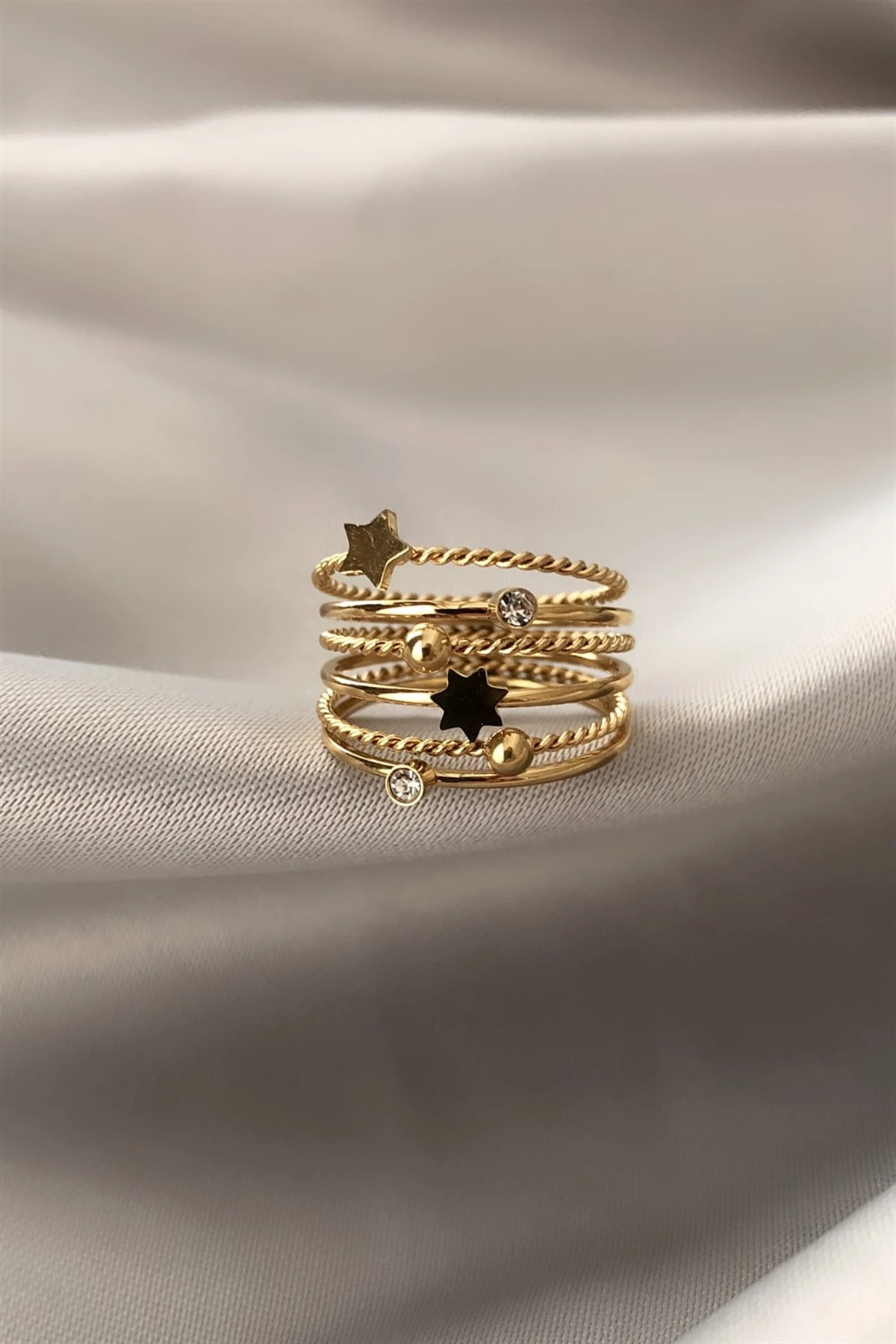 Multiple Çelik Yüzük