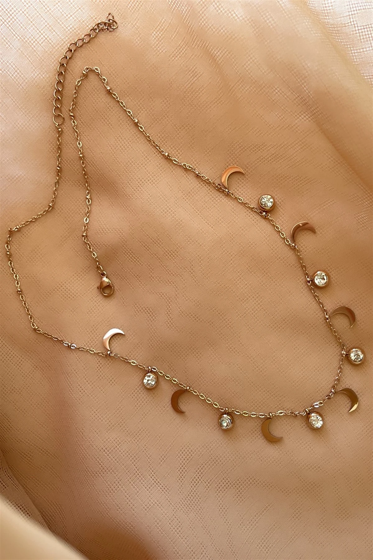 Crescent Çelik Kolye