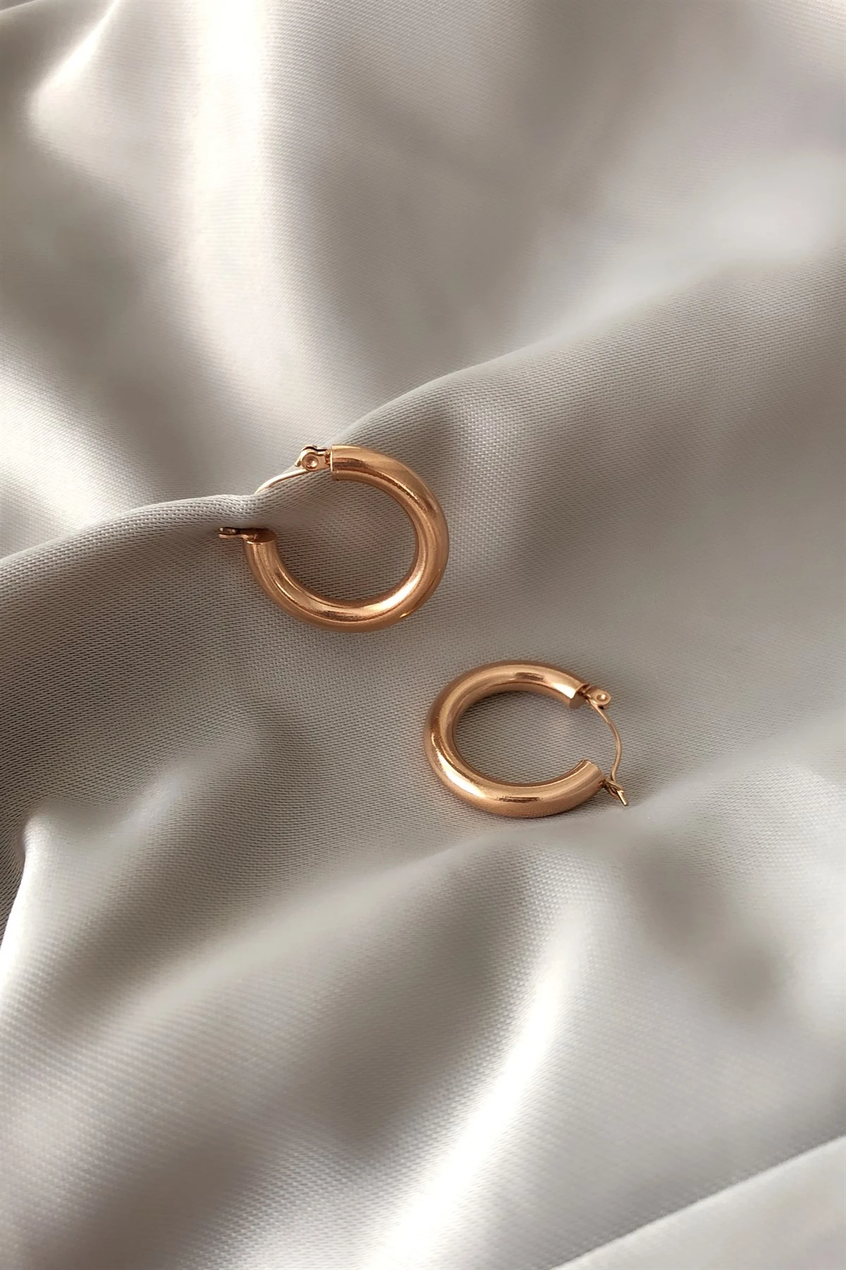 Çelik Halka Küpe-PK63574H