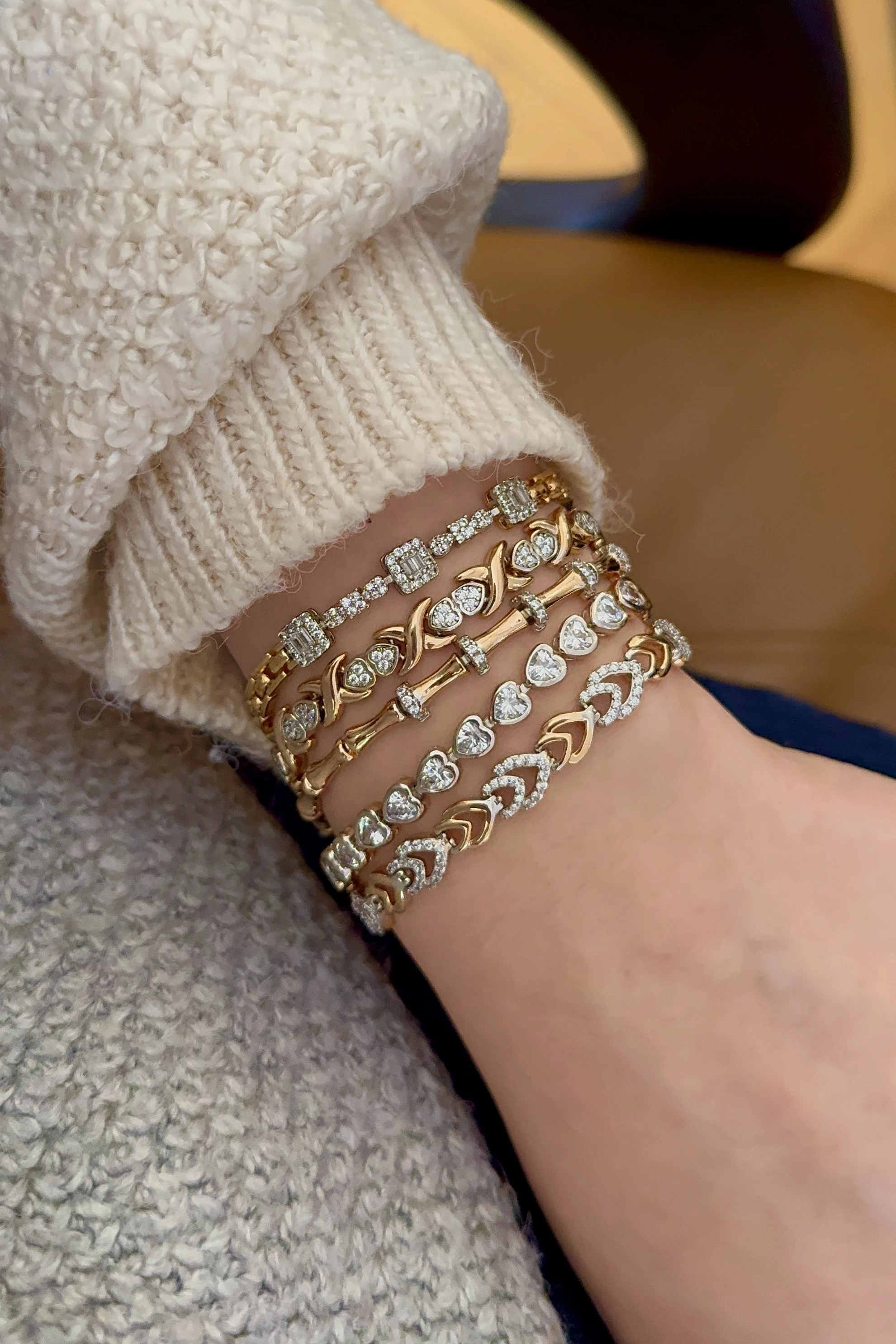 Shimmer Links Özel Seri Bileklik Kombini