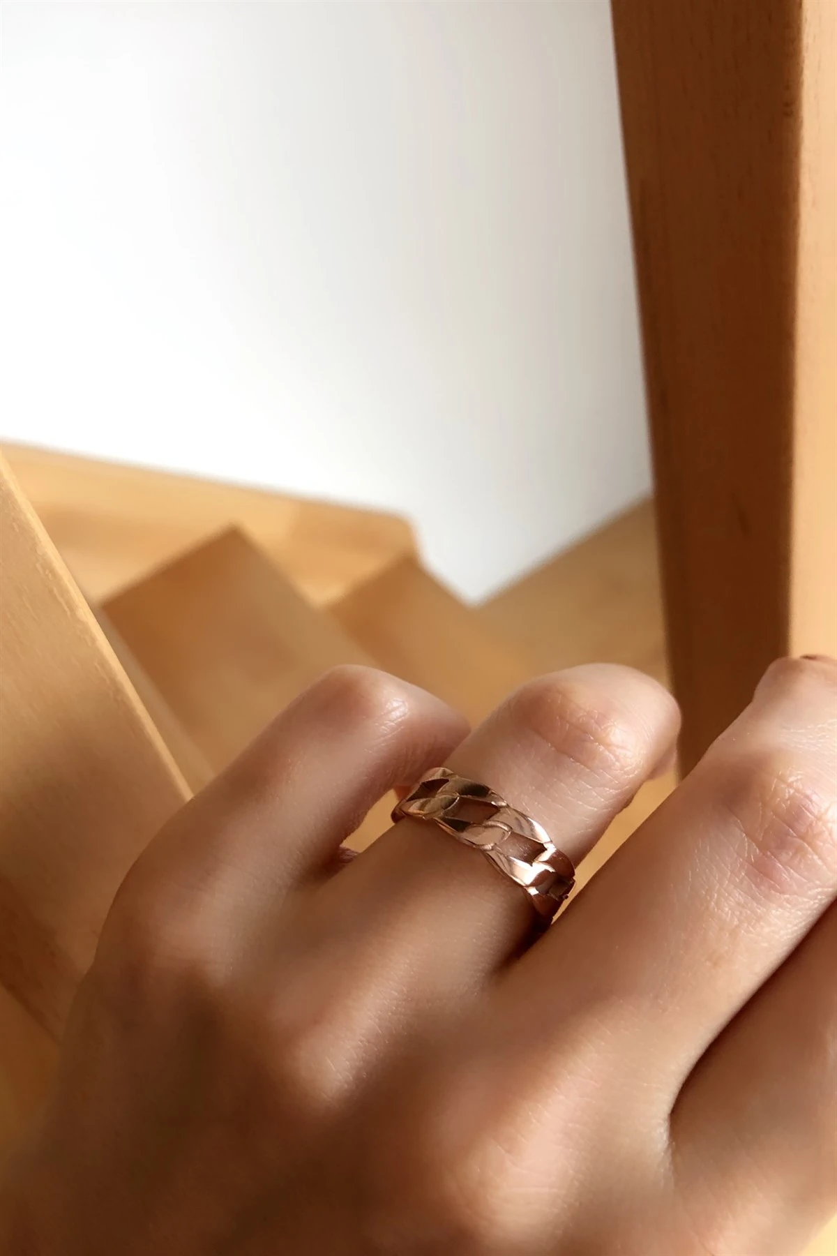 Halat Çelik Yüzük