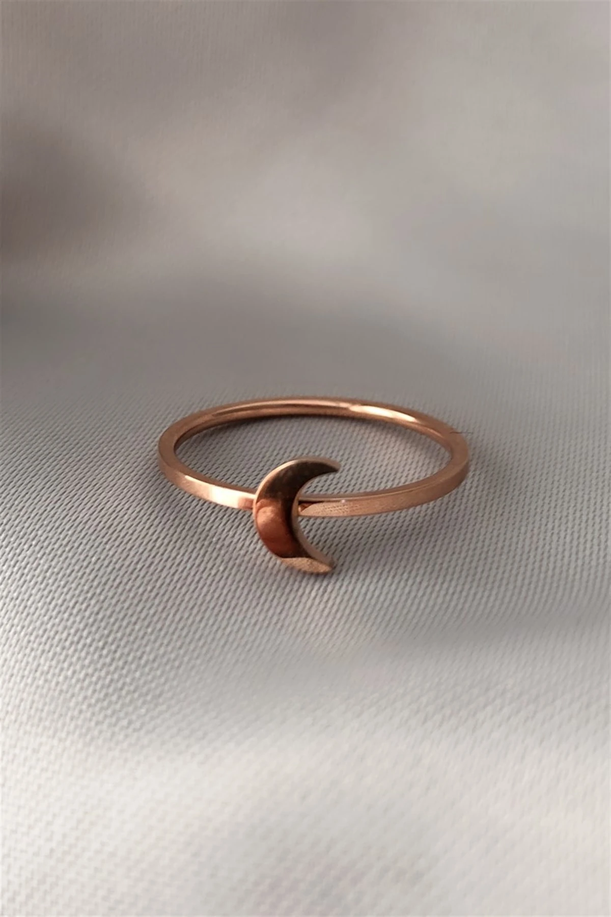 Crescent Çelik Yüzük