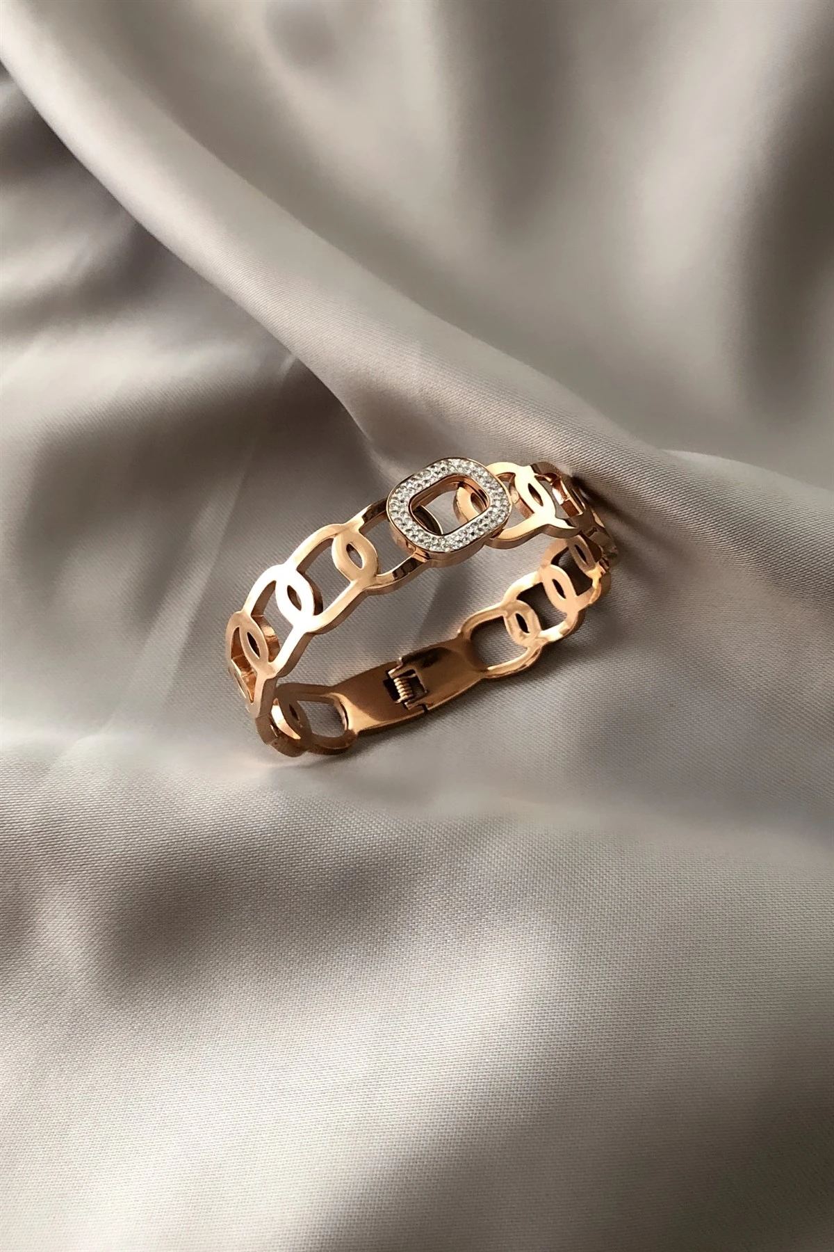 Rectangle Çelik Bileklik