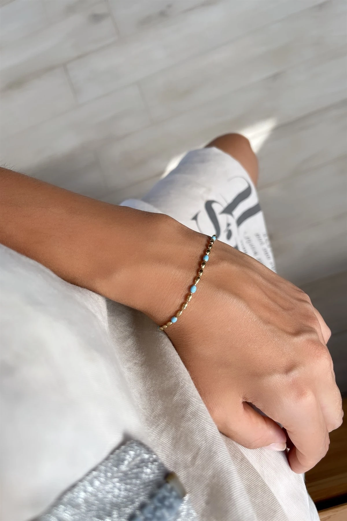 Gard Blue Çelik Bileklik